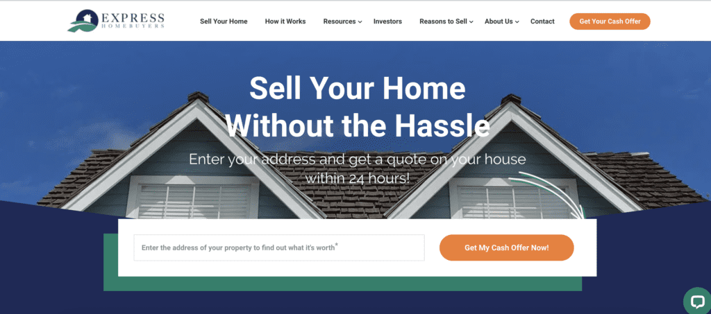 Express Homebuyers Website